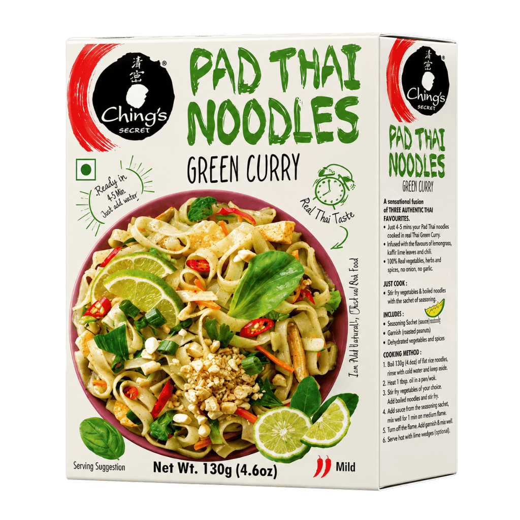 Ching's Secret Pad Thai Green Curry Noodles 130 g buy online USA - 1